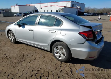 2015 Honda Civic Lx from USA, damaged, VIN 19XFB2F50FE298360